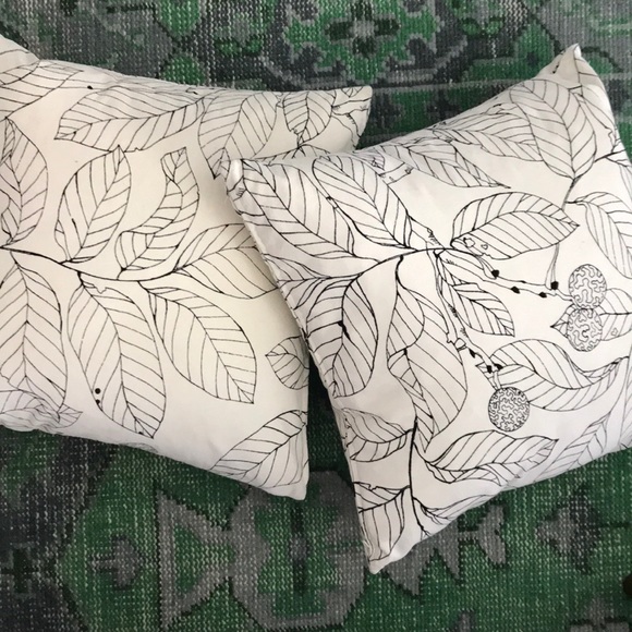 ikea leaf pillow